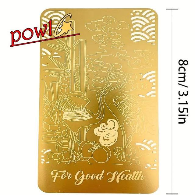 他にない風水守護符緑の竹桃鶴のデザイン祝福開運の物伝統的な中国の幸運と繁栄のカードですオススメ人気な財布や鞄スマホ等 < おもちゃ 他にない風水守護符緑の竹桃鶴のデザイン祝福開運の物伝統的な中国の幸運と繁栄のカードですオススメ人気な財布や鞄スマホ等 < おもちゃの