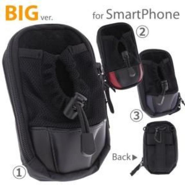 本革♪縦・横・斜めマルチ装着 カラビナ付 7WAY+2ポケット モバイルバッグ A < 家電/AV 本革♪縦・横・斜めマルチ装着 カラビナ付 7WAY+2ポケット モバイルバッグ A < 家電/AVの