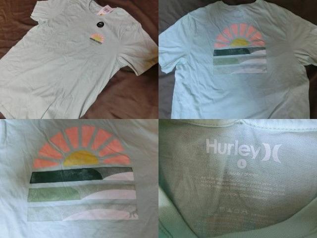 ハーレー海岸サンセット バックプリントあり T US L < ブランド  ハーレー海岸サンセット バックプリントあり T US L < ブランドの