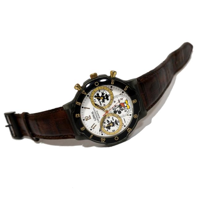 【極希少】SEIKO LORUS ミッキーマウス【クロノ】メンズ腕時計 < アニメ/コミック/キャラクター  【極希少】SEIKO LORUS ミッキーマウス【クロノ】メンズ腕時計 < アニメ/コミック/キャラクターの