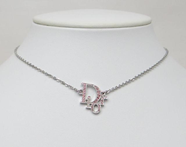 Christian Dior ディオール ラインストーン ロゴ ネックレス チョーカー【送料無料】 < ブランド Christian Dior ディオール ラインストーン ロゴ ネックレス チョーカー【送料無料】 < ブランドの