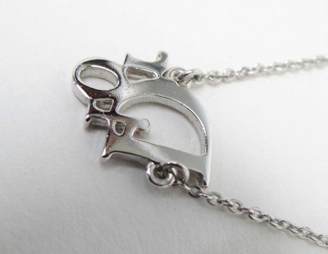 Christian Dior ディオール ラインストーン ロゴ ネックレス チョーカー【送料無料】 < ブランド Christian Dior ディオール ラインストーン ロゴ ネックレス チョーカー【送料無料】 < ブランドの