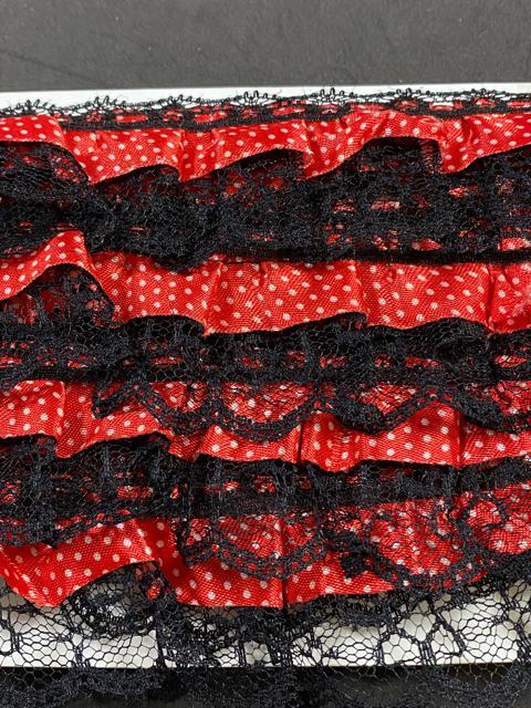 サテンレース??赤×黒 < ペット/手芸/園芸  サテンレース??赤×黒 < ペット/手芸/園芸の