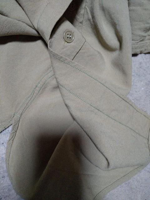 vintage 古着 ミリタリー ウール フィールド 長袖シャツ 14 1/2×31 XS〜Sサイズ  カーキ ベージュ  USA < 男性ファッション  vintage 古着 ミリタリー ウール フィールド 長袖シャツ 14 1/2×31 XS〜Sサイズ  カーキ ベージュ  USA < 男性ファッションの