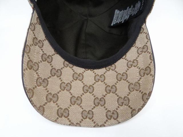 GUCCI グッチ 200035 GGキャンバス シェリー ベースボールキャップ 帽子 ベージュ<USED> < ブランド GUCCI グッチ 200035 GGキャンバス シェリー ベースボールキャップ 帽子 ベージュ<USED> < ブランドの