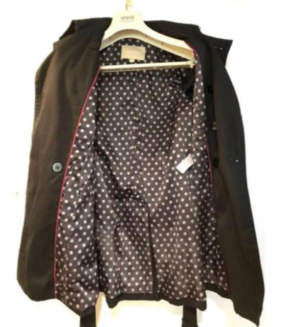 特価極美品BANANA REPUBLICバナナリパブリック裏地トレンチコートクロス水玉着痩せウエストベルト調整くびれ美人体型カバー < 女性ファッション  特価極美品BANANA REPUBLICバナナリパブリック裏地トレンチコートクロス水玉着痩せウエストベルト調整くびれ美人体型カバー < 女性ファッションの