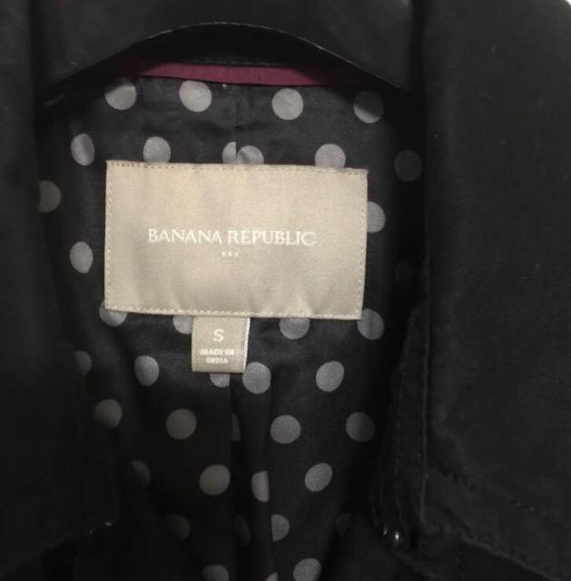 特価極美品BANANA REPUBLICバナナリパブリック裏地トレンチコートクロス水玉着痩せウエストベルト調整くびれ美人体型カバー < 女性ファッション  特価極美品BANANA REPUBLICバナナリパブリック裏地トレンチコートクロス水玉着痩せウエストベルト調整くびれ美人体型カバー < 女性ファッションの