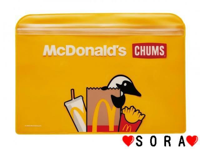 【マクドナルド×CHUMS(チャムス)】2023年福袋♪マスク.コード.スマホ携帯.小物入等 ジッパーポーチ イエロー < ホビー 【マクドナルド×CHUMS(チャムス)】2023年福袋♪マスク.コード.スマホ携帯.小物入等 ジッパーポーチ イエロー < ホビーの