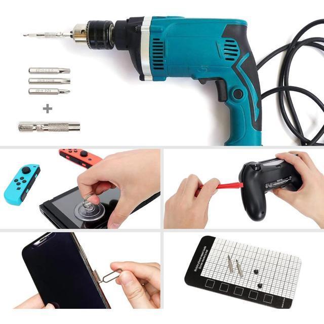 ドライバー 122点 セット 精密ドライバー セット 特殊 98 ビット 工具 DIY Y型 星型 ビット < ペット/手芸/園芸  ドライバー 122点 セット 精密ドライバー セット 特殊 98 ビット 工具 DIY Y型 星型 ビット < ペット/手芸/園芸の