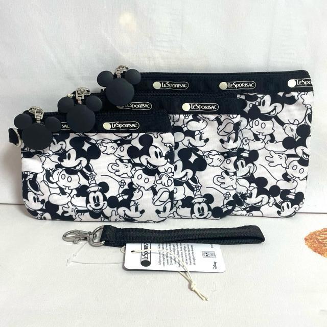 ★新品未使用★LeSportsac レスポートサック ミッキー ポーチ コスメポーチ 3455 セット 送料無料 < 女性ファッション  ★新品未使用★LeSportsac レスポートサック ミッキー ポーチ コスメポーチ 3455 セット 送料無料 < 女性ファッションの