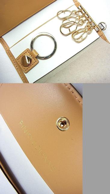 ★激安良品★正規新品 PINKY&DIANNE ピンキーアンドダイアン チャーム付き 5+1連キーケース < ブランド ★激安良品★正規新品 PINKY&DIANNE ピンキーアンドダイアン チャーム付き 5+1連キーケース < ブランドの