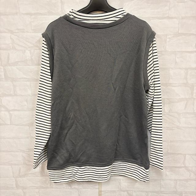 即決 新品 タグ付き 重ね着 長袖 カットソー < 女性ファッション 即決 新品 タグ付き 重ね着 長袖 カットソー < 女性ファッションの