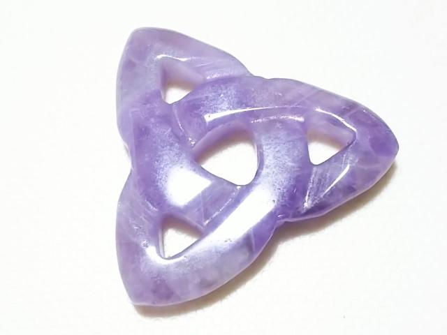 天然石★アメジスト ケルトノット(小) ペンダント トップ < 女性アクセサリー/時計 天然石★アメジスト ケルトノット(小) ペンダント トップ < 女性アクセサリー/時計の