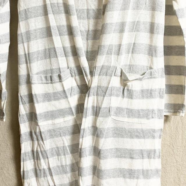 新品 キューティーブロンド Cutie Blonde ボーダー フード ロングカーディガン ガーゼ M < ブランド 新品 キューティーブロンド Cutie Blonde ボーダー フード ロングカーディガン ガーゼ M < ブランドの