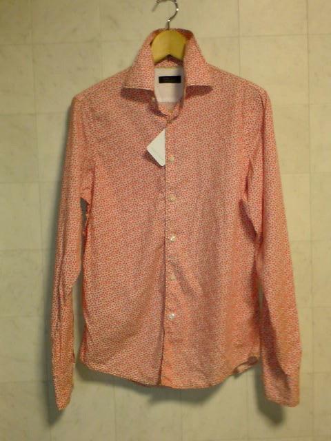 □ZARA/ザラ 小花柄 タイト シャツ・Sサイズ・メンズ☆新品 < ブランド  □ZARA/ザラ 小花柄 タイト シャツ・Sサイズ・メンズ☆新品  < ブランドの