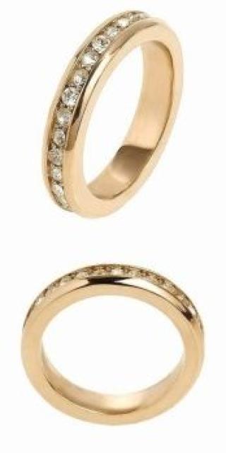 《New》ViVi掲載★大人気★フル エタニティリング/指輪I号<ピンクゴールド> < 女性アクセサリー/時計  《New》ViVi掲載★大人気★フル エタニティリング/指輪I号<ピンクゴールド> < 女性アクセサリー/時計の