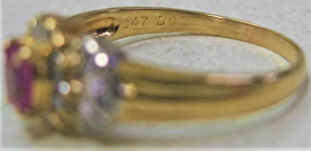 K18Pt90018金プラチナリングピンクサファイヤ0.47ctダイヤ0.2ct < 女性アクセサリー/時計  K18Pt90018金プラチナリングピンクサファイヤ0.47ctダイヤ0.2ct < 女性アクセサリー/時計の