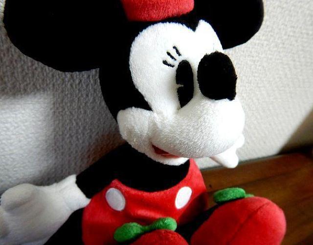 ◆ミニー ディズニー disny ぬいぐるみ 中古品 < おもちゃ  ◆ミニー ディズニー disny ぬいぐるみ 中古品 < おもちゃの
