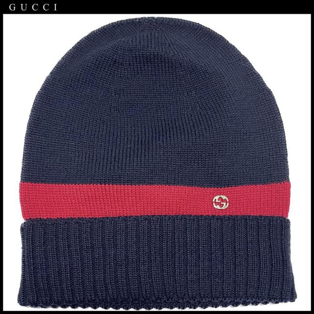 新品グッチGUCCIウール ニット帽子 メンズ ネイビー#S < ブランド 新品グッチGUCCIウール ニット帽子 メンズ ネイビー#S < ブランドの