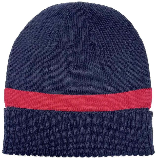 新品グッチGUCCIウール ニット帽子 メンズ ネイビー#S < ブランド 新品グッチGUCCIウール ニット帽子 メンズ ネイビー#S < ブランドの