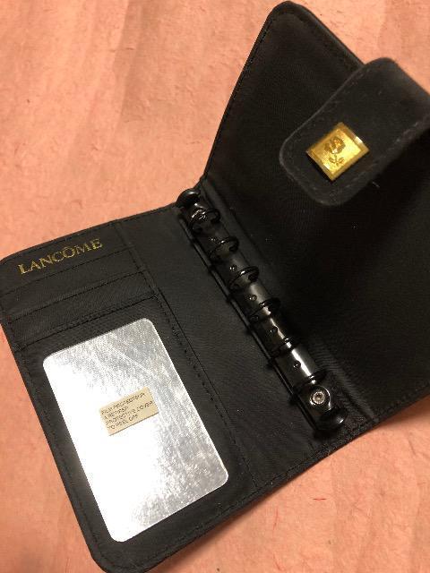 新品〈LANCOME〉ランコム(バインダータイプパレットカバーケースミラー付き)ブラック < ブランド  新品〈LANCOME〉ランコム(バインダータイプパレットカバーケースミラー付き)ブラック < ブランドの