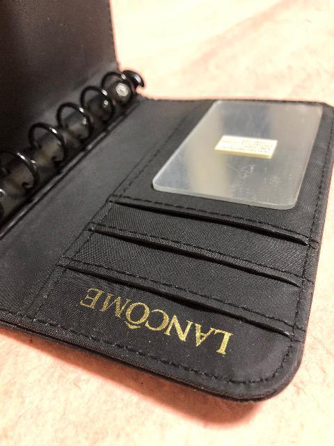 新品〈LANCOME〉ランコム(バインダータイプパレットカバーケースミラー付き)ブラック < ブランド  新品〈LANCOME〉ランコム(バインダータイプパレットカバーケースミラー付き)ブラック < ブランドの