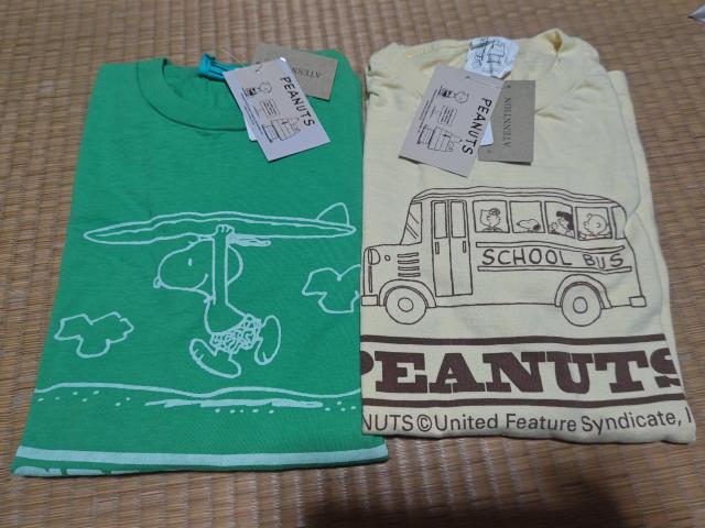 スヌーピー Tシャツ 半袖2着 長袖1着 全てMサイズ Right-on 未使用 < アニメ/コミック/キャラクター スヌーピー Tシャツ 半袖2着 長袖1着 全てMサイズ Right-on 未使用 < アニメ/コミック/キャラクターの