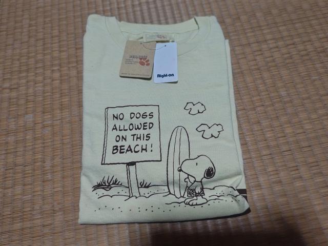 スヌーピー Tシャツ 半袖2着 長袖1着 全てMサイズ Right-on 未使用 < アニメ/コミック/キャラクター スヌーピー Tシャツ 半袖2着 長袖1着 全てMサイズ Right-on 未使用 < アニメ/コミック/キャラクターの