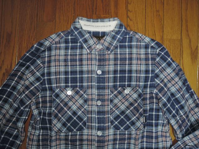 美中古 NEIGHBORHOOD ネイバーフッド LUMBERS チェックシャツ S 青系 ネル 長袖 < ブランド  美中古 NEIGHBORHOOD ネイバーフッド LUMBERS チェックシャツ S 青系 ネル 長袖 < ブランドの