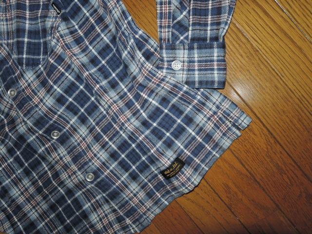 美中古 NEIGHBORHOOD ネイバーフッド LUMBERS チェックシャツ S 青系 ネル 長袖 < ブランド  美中古 NEIGHBORHOOD ネイバーフッド LUMBERS チェックシャツ S 青系 ネル 長袖 < ブランドの