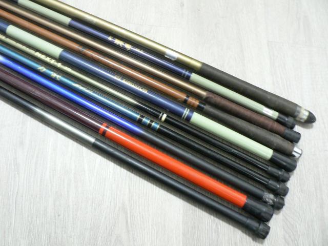 渓流竿・船竿・万能竿・10本セット・即決! < レジャー/スポーツ  渓流竿・船竿・万能竿・10本セット・即決! < レジャー/スポーツの