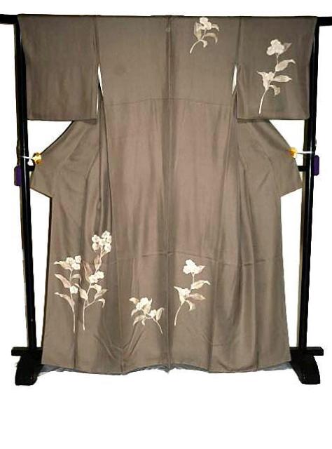 【最高級】美品 花文 1つ紋 藤崎扱い 上品な付下げ 身丈165.5cm 裄丈65.5cm Y3425 < 女性ファッション  【最高級】美品 花文 1つ紋 藤崎扱い 上品な付下げ 身丈165.5cm 裄丈65.5cm Y3425 < 女性ファッションの