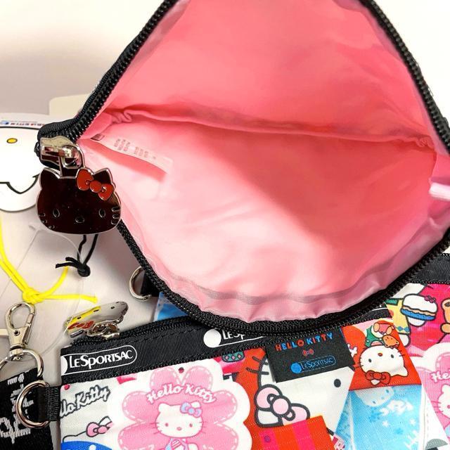 ★新品★LeSportsac レスポートサック ハローキティー ピンク ポーチ コスメポーチ 3455 セット 送料無料 < 女性ファッション  ★新品★LeSportsac レスポートサック ハローキティー ピンク ポーチ コスメポーチ 3455 セット 送料無料 < 女性ファッションの