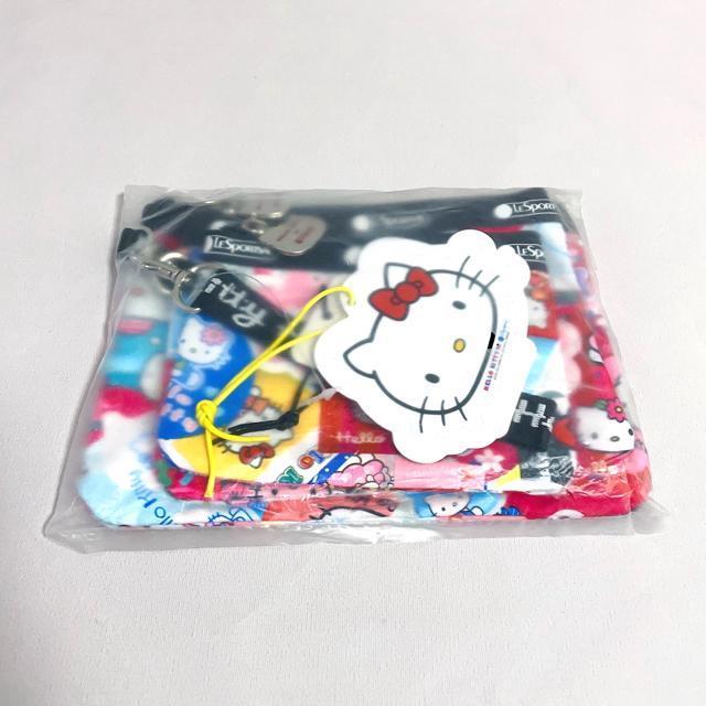 ★新品★LeSportsac レスポートサック ハローキティー ピンク ポーチ コスメポーチ 3455 セット 送料無料 < 女性ファッション  ★新品★LeSportsac レスポートサック ハローキティー ピンク ポーチ コスメポーチ 3455 セット 送料無料 < 女性ファッションの