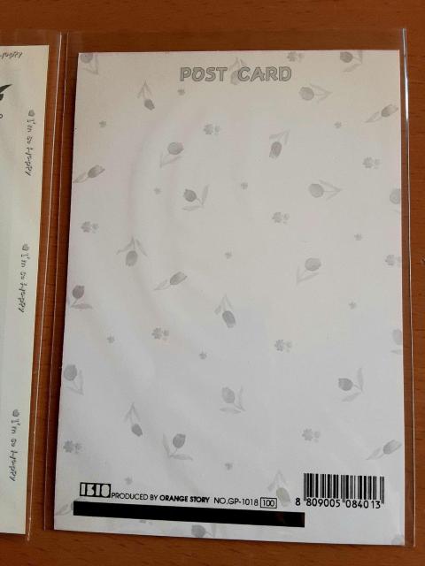 �|�X�g�J�[�h ���b�Z�[�W �J�[�h �؍� 2���Z�b�g �� �z�r�[�� 