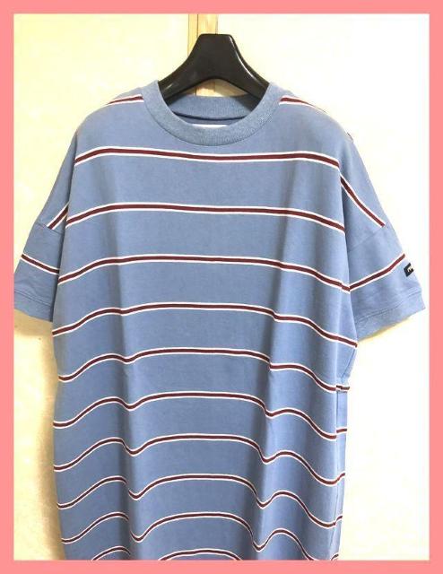 ☆ミルクフェド☆超美品☆完売ボーダーロゴロングカットソーワンピBU☆ < ブランド  ☆ミルクフェド☆超美品☆完売ボーダーロゴロングカットソーワンピBU☆ < ブランドの