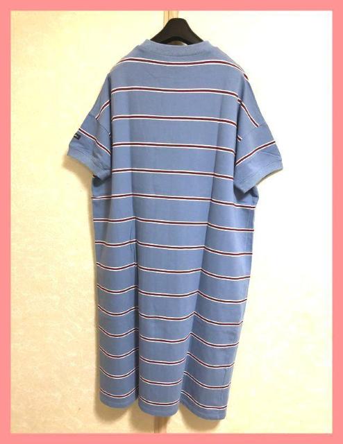 ☆ミルクフェド☆超美品☆完売ボーダーロゴロングカットソーワンピBU☆ < ブランド  ☆ミルクフェド☆超美品☆完売ボーダーロゴロングカットソーワンピBU☆ < ブランドの