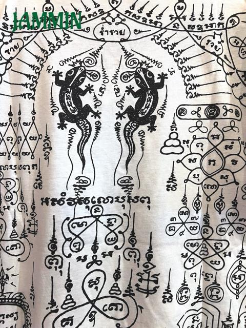 サクヤンTシャツ Mサイズ 守護神ヤック 夜叉 ヤック エスニック アジアン < 男性ファッション サクヤンTシャツ Mサイズ 守護神ヤック 夜叉 ヤック エスニック アジアン < 男性ファッションの