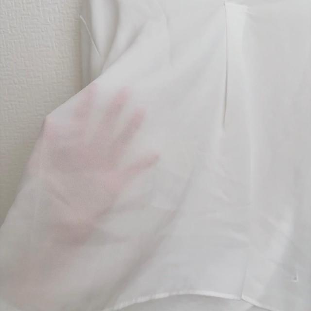 ◆Rope Picnic/ロペピクニック◆袖スリットブラウス★ホワイト38*シンプルコーデ < ブランド  ◆Rope Picnic/ロペピクニック◆袖スリットブラウス★ホワイト38*シンプルコーデ < ブランドの