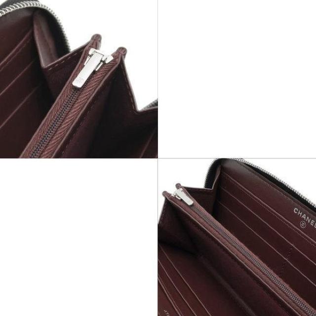 ◆ 本物 美品 ◆ CHANEL シャネル 長財布 キャビアスキン マトラッセ 黒 ブラック シルバー 箱 人気 AP0242 < ブランド  ◆ 本物 美品 ◆ CHANEL シャネル 長財布 キャビアスキン マトラッセ 黒 ブラック シルバー 箱 人気 AP0242 < ブランドの