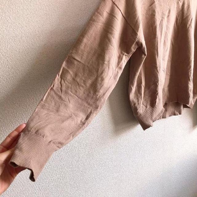 ◆FREE'S MART/フリーズマート◆レイヤード風Vネックニット★グレージュF*冬コーデ♪ < ブランド ◆FREE'S MART/フリーズマート◆レイヤード風Vネックニット★グレージュF*冬コーデ♪ < ブランドの