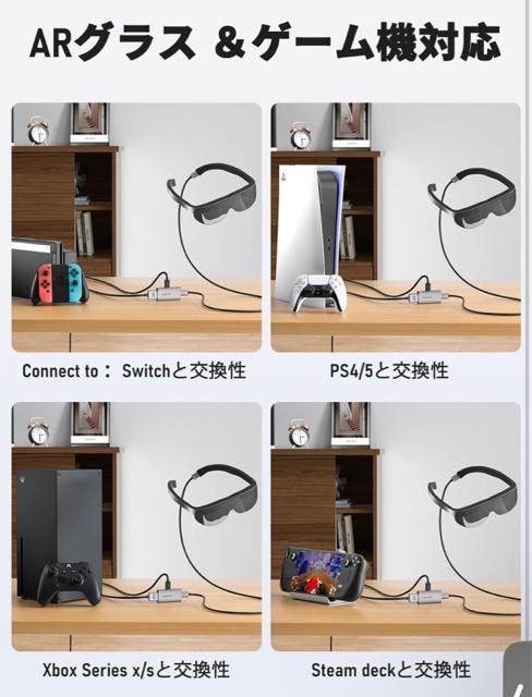 Air 2 Pro 次世代ARグラス スマートグラス +XBeamセット < 家電/AV Air 2 Pro 次世代ARグラス スマートグラス +XBeamセット < 家電/AVの