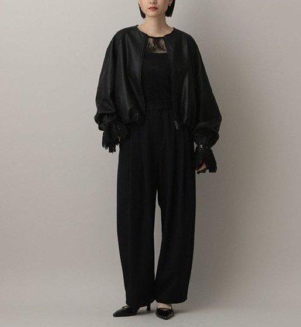 Aniko and…アウター★シンプルなブラックブルゾン < ブランド Aniko and…アウター★シンプルなブラックブルゾン < ブランドの