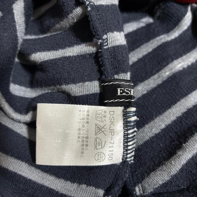 エスピエ ESPIE ニット カーディガン チャック ストライプ ボーダー < 女性ファッション エスピエ ESPIE ニット カーディガン チャック ストライプ ボーダー < 女性ファッションの