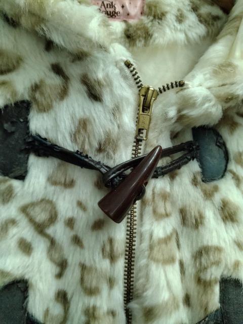 Ank Rouge☆レオパード柄ファーパーカー < ブランド Ank Rouge☆レオパード柄ファーパーカー < ブランドの