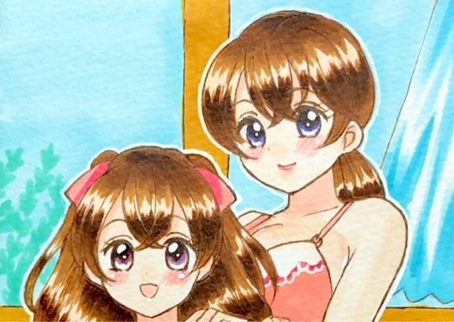 自作イラスト/プリキュア/和実ゆい&和実あきほ/下着 < アニメ/コミック/キャラクター 自作イラスト/プリキュア/和実ゆい&和実あきほ/下着 < アニメ/コミック/キャラクターの
