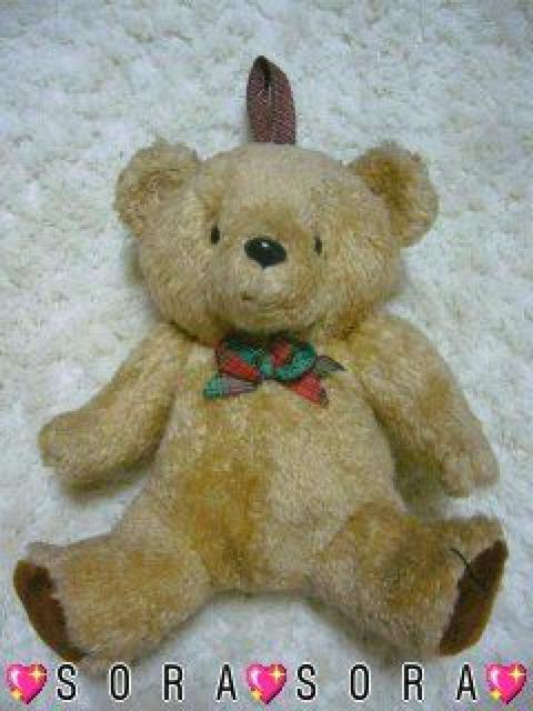 超キュート【くまさん背中小物入れ】ぬいぐるみ < おもちゃ  超キュート【くまさん背中小物入れ】ぬいぐるみ  < おもちゃの