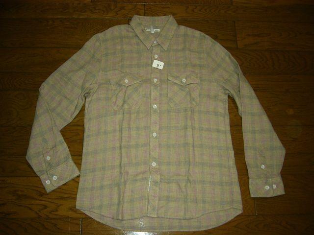 新品GAIJIN MADEガイジンメイドチェックシャツLPネル系ハリラン < ブランド 新品GAIJIN MADEガイジンメイドチェックシャツLPネル系ハリラン < ブランドの