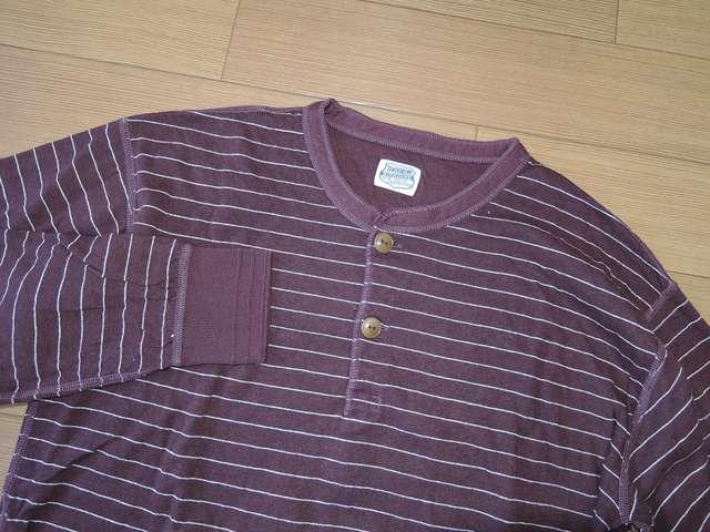 テンダーロインTENDERLOINヘンリーネックボーダーロンTシャツM < ブランド テンダーロインTENDERLOINヘンリーネックボーダーロンTシャツM < ブランドの