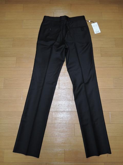 新品ミスターハリウッドN.HOLLYWOODスラックス38黒スーツパンツ < ブランド  新品ミスターハリウッドN.HOLLYWOODスラックス38黒スーツパンツ < ブランドの